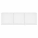 Casa si Gradina - Mobilier - Dulapuri si sifoniere - Dulapuri - Dulapuri TV, 4 buc., alb, 107 x 35 x 37 cm, lemn prelucrat, Alb, 107 x 35 x 37 cm - Infinity.ro