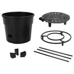 Casa si Gradina - Gradinarit si plante - Plante si ghivece - Ghivece si suporturi - Ghiveci cultivare rosii, antracit, 39 x 150 cm, polipropilena - Infinity.ro