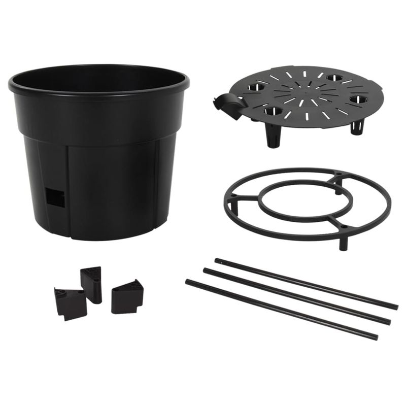 Casa si Gradina - Gradinarit si plante - Plante si ghivece - Ghivece si suporturi - Ghiveci cultivare rosii, antracit, 39 x 150 cm, polipropilena - Infinity.ro