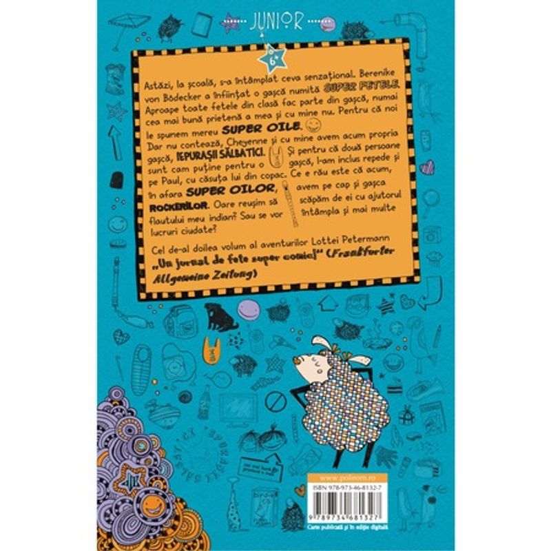 Carti si Birotica - Carti - Carti pentru copii - Basme si povesti - Jurnalul Lottei: Cat de oaie sa fii?, Alice Pantermuller ,Daniela Kohl - Infinity.ro