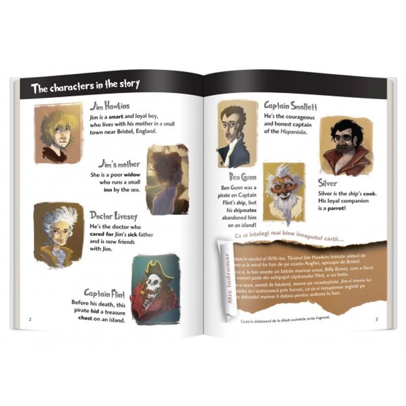 Carti si Birotica - Carti - Carti pentru copii - Basme si povesti - Treasure Island/Read in English, Robert Louis Stevenson, Ali Krasner, Catherine Mory - Infinity.ro