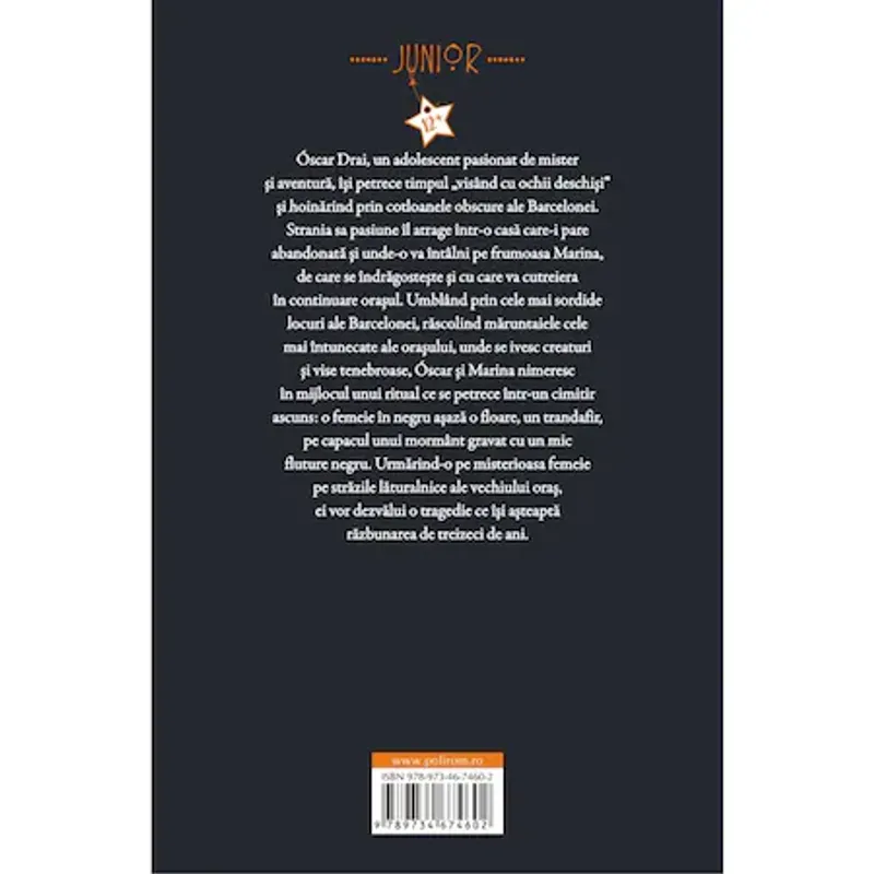 Carti si Birotica - Carti - Carti pentru copii - Basme si povesti - Marina - Carlos Ruiz Zafon (Editia 2018) - Infinity.ro