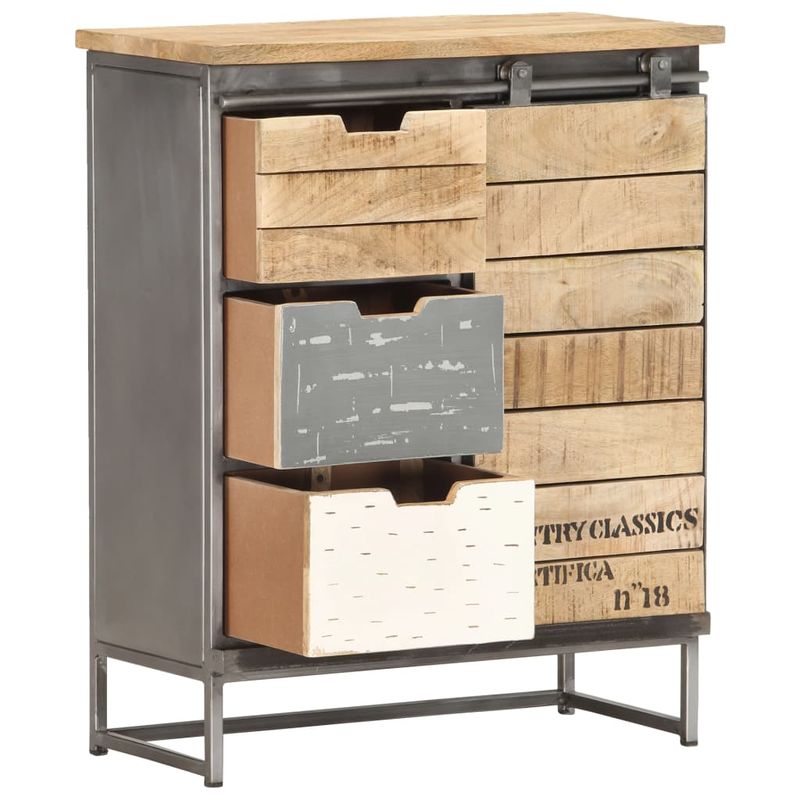 Casa si Gradina - Mobilier - Comode si corpuri - Comode - Servanta, 60 x 30 x 70 cm, lemn masiv de mango - Infinity.ro