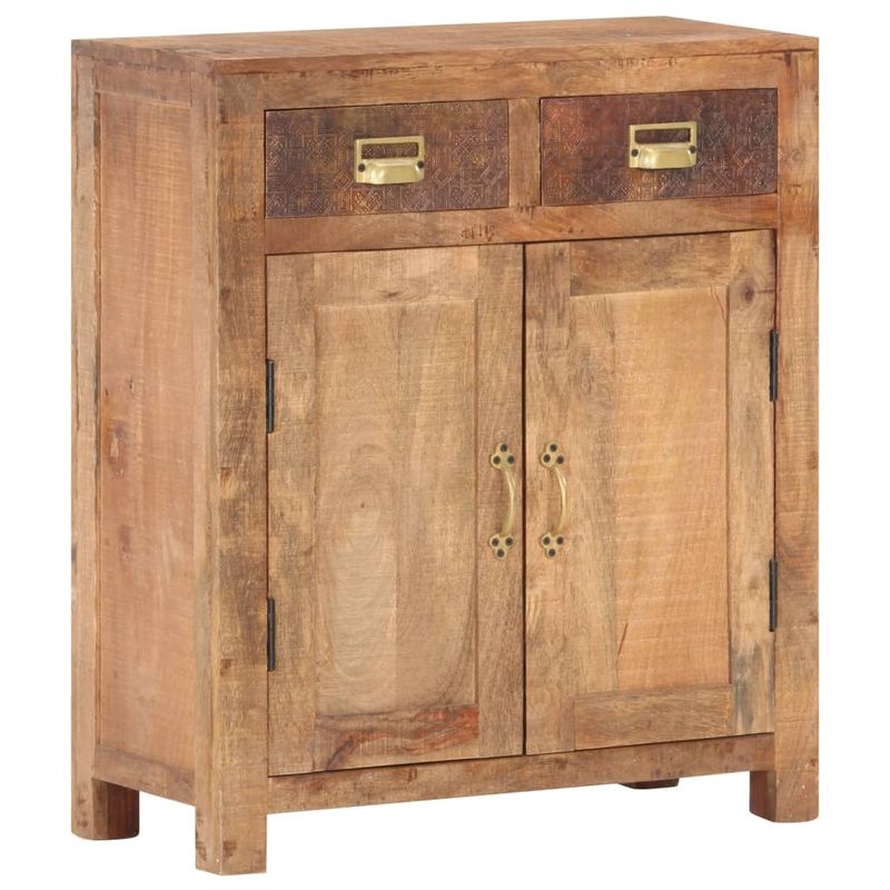 Casa si Gradina - Mobilier - Comode si corpuri - Comode - Servanta, 65 x 30 x 75 cm, lemn masiv de mango nefinisat - Infinity.ro