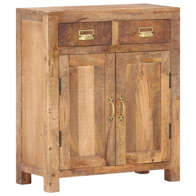 Casa si Gradina - Mobilier - Comode si corpuri - Comode - Servanta, 65 x 30 x 75 cm, lemn masiv de mango nefinisat - Infinity.ro