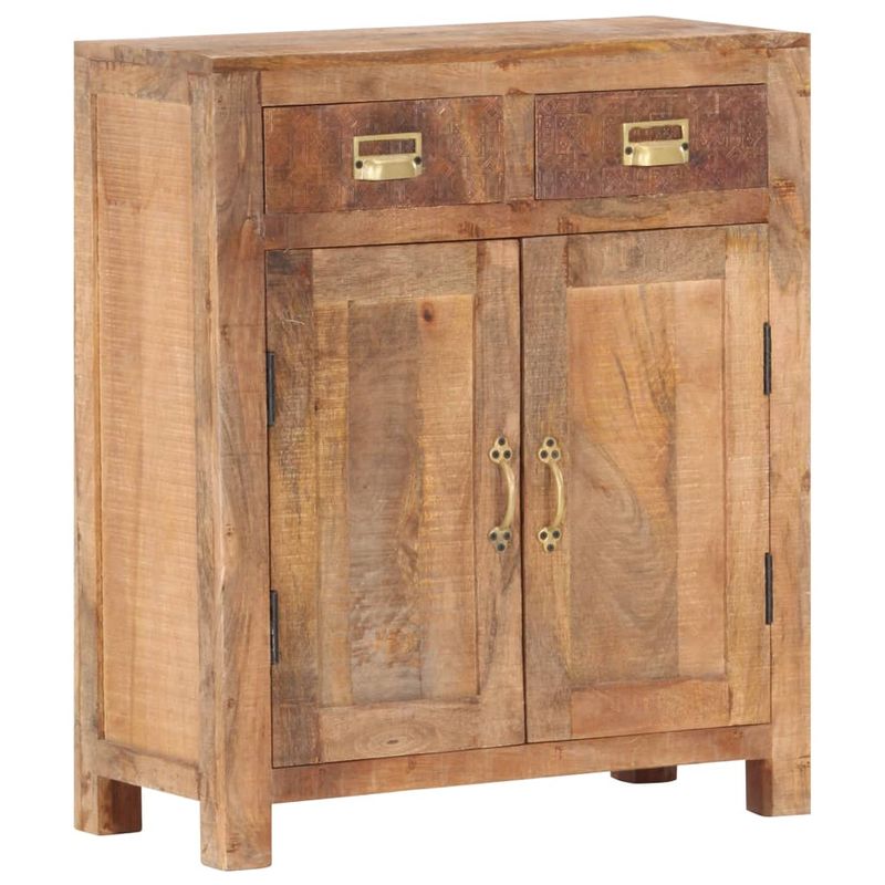 Casa si Gradina - Mobilier - Comode si corpuri - Comode - Servanta, 65 x 30 x 75 cm, lemn masiv de mango nefinisat - Infinity.ro