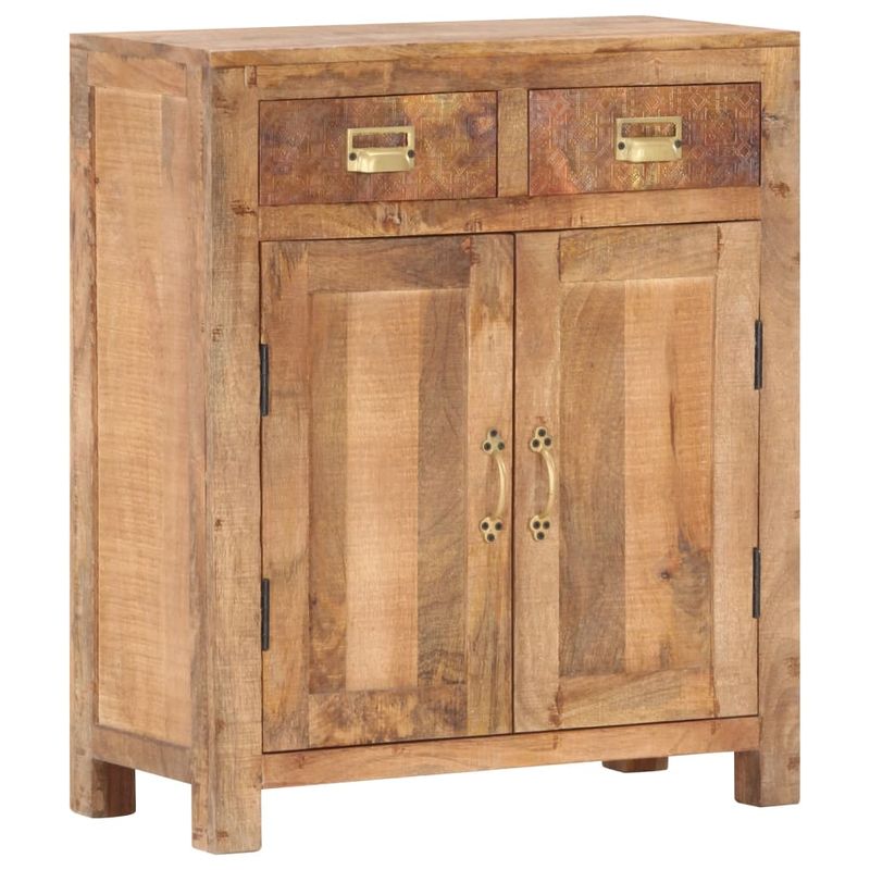 Casa si Gradina - Mobilier - Comode si corpuri - Comode - Servanta, 65 x 30 x 75 cm, lemn masiv de mango nefinisat - Infinity.ro
