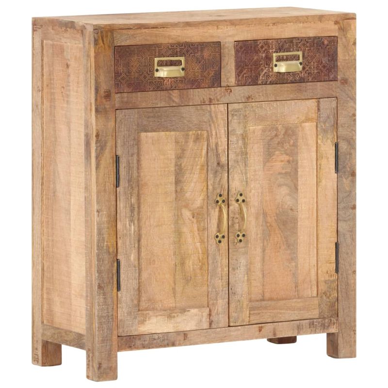 Casa si Gradina - Mobilier - Comode si corpuri - Comode - Servanta, 65 x 30 x 75 cm, lemn masiv de mango nefinisat - Infinity.ro