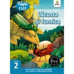 Carti si Birotica - Carti - Carti pentru copii - Basme si povesti - Lacusta si furnica. fabulele lui esop: nivelul 2 - Infinity.ro
