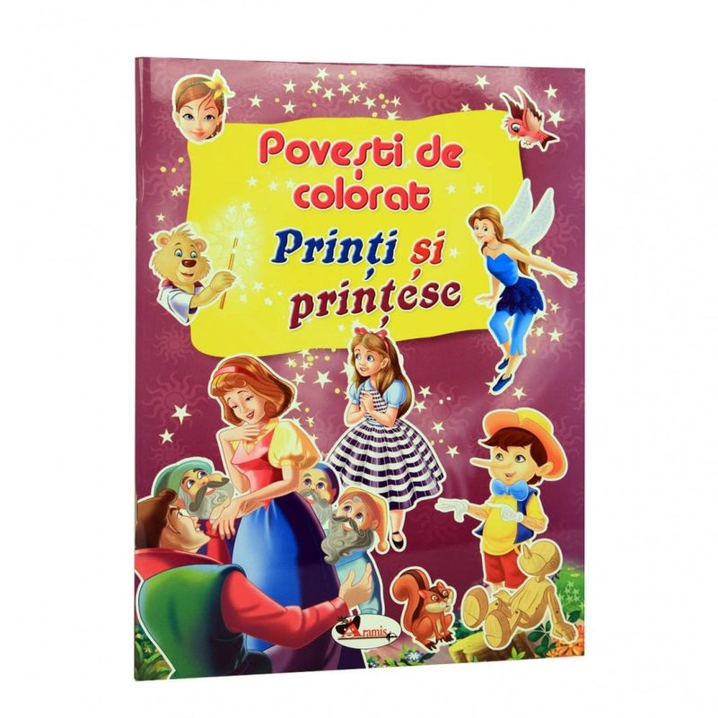 Carti si Birotica - Carti - Carti pentru copii - Carti de colorat - Povesti de colorat - Printi si printese - Infinity.ro