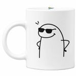 Casa si Gradina/Bucatarie si vesela/Cani si pahare/Cani si cesti - Cana amuzanta, Flork boss, Priti Global, 330 ml - Infinity.ro