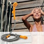 Sport si Outdoor - Camping - Accesorii camping si drumetii - Set dus auto portabil pentru camping, 12 V, cablu 4m - Infinity.ro