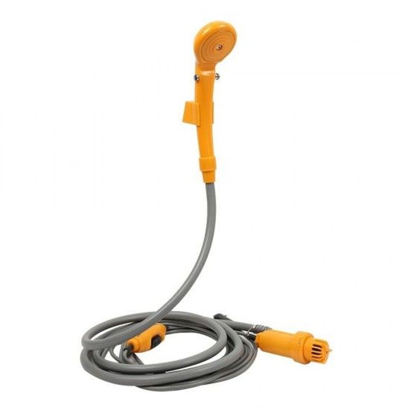 Sport si Outdoor - Camping - Accesorii camping si drumetii - Set dus auto portabil pentru camping, 12 V, cablu 4m - Infinity.ro