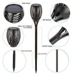Casa si Gradina - Corpuri si surse de iluminat - Iluminat exterior - Lampi solare - Lampa solara, tip torta, cu efect flacara pentru curte si gradina - Infinity.ro