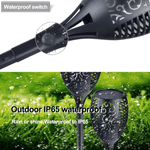 Casa si Gradina - Corpuri si surse de iluminat - Iluminat exterior - Lampi solare - Lampa solara, tip torta, cu efect flacara pentru curte si gradina - Infinity.ro