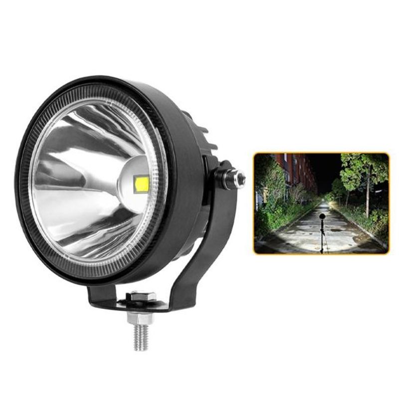 Auto si Moto - Piese auto si accesorii - Caroserie - Faruri, stopuri si proiectoare - Set 2 proiectoare LED, auto, rotunde - Infinity.ro