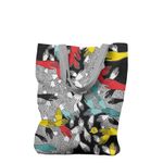 Fashion, accesorii si bijuterii - Femei - Accesorii femei - Genti si rucsacuri femei - Geanta Handmade Tote Liner cu Captuseala, Maini Mistice, Multicolor, 45x37 cm - Infinity.ro