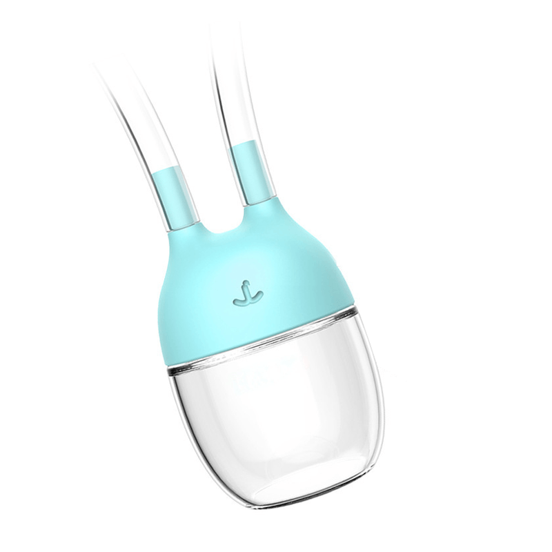Jucarii, Copii si Bebe - Igiena si ingrijire - Accesorii ingrijire copii - Aspiratoare nazale si accesorii - Aspirator nazal manual, albastru - Infinity.ro