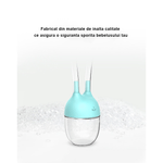 Jucarii, Copii si Bebe - Igiena si ingrijire - Accesorii ingrijire copii - Aspiratoare nazale si accesorii - Aspirator nazal manual, albastru - Infinity.ro