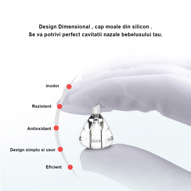 Jucarii, Copii si Bebe - Igiena si ingrijire - Accesorii ingrijire copii - Aspiratoare nazale si accesorii - Aspirator nazal manual, albastru - Infinity.ro