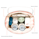 Jucarii, Copii si Bebe - Maternitate - Genti bebelusi - Geanta pentru mamici H, roz - Infinity.ro