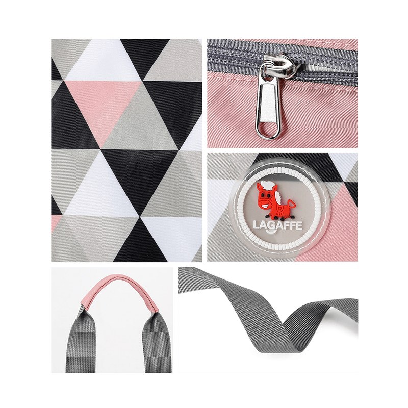 Jucarii, Copii si Bebe - Maternitate - Genti bebelusi - Geanta pentru mamici H, roz - Infinity.ro