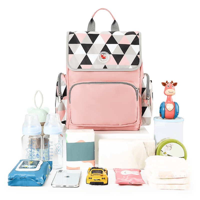 Jucarii, Copii si Bebe - Maternitate - Genti bebelusi - Geanta pentru mamici H, roz - Infinity.ro