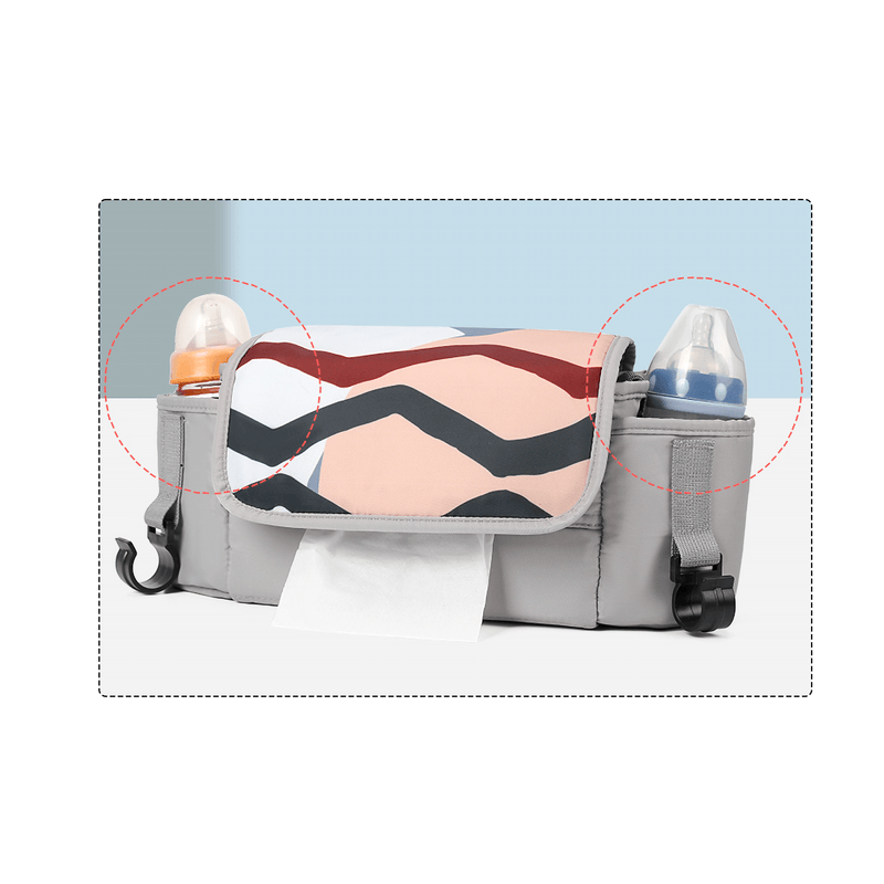 Jucarii, Copii si Bebe - Maternitate - Genti bebelusi - Geanta pentru mamici M, gri - Infinity.ro