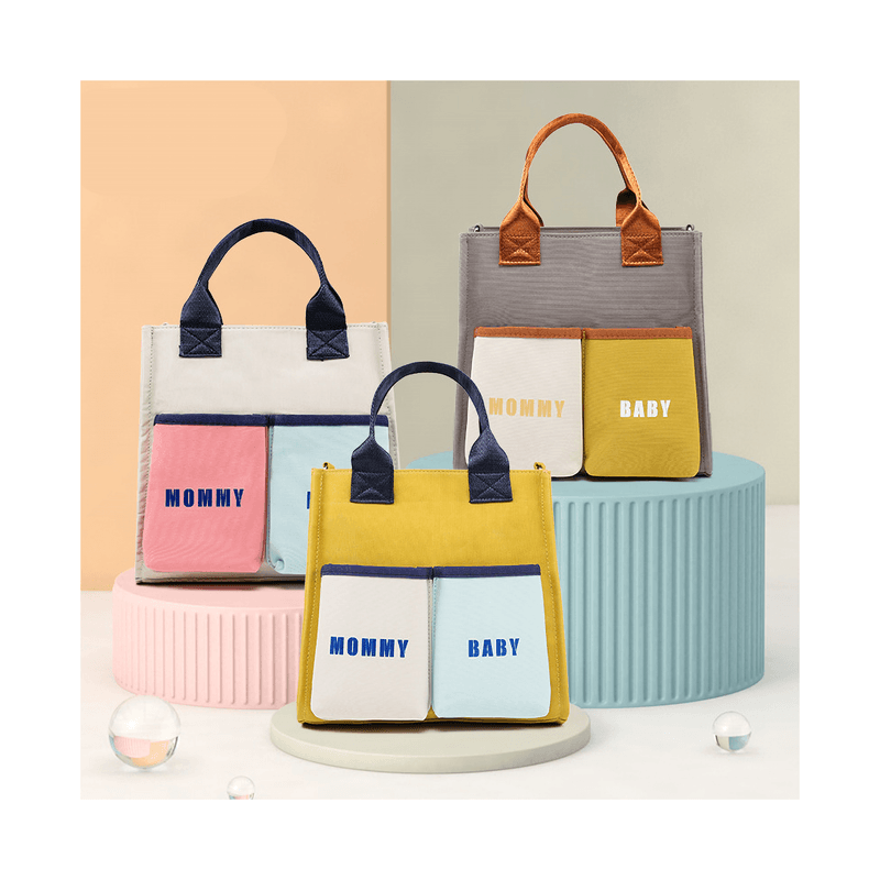 Jucarii, Copii si Bebe - Maternitate - Genti bebelusi - Geanta pentru mamici Y1, bej - Infinity.ro