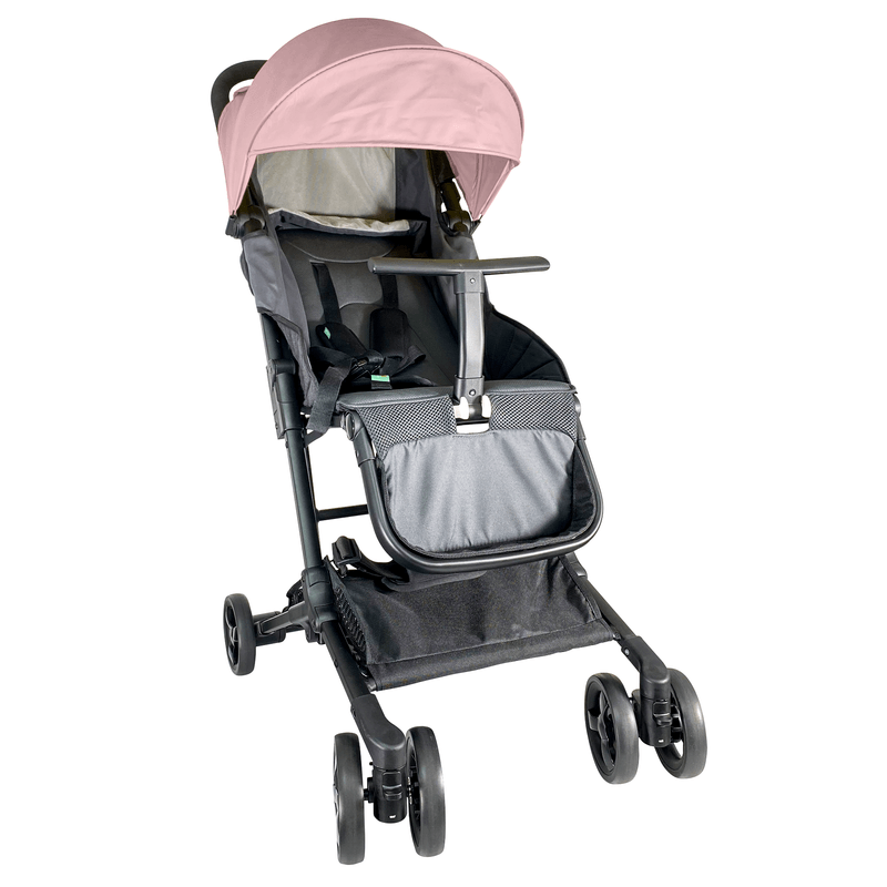 Jucarii, Copii si Bebe - Carucioare si articole de transport - Carucioare - Carucioare standard - Carucior Bebumi Easy, roz - Infinity.ro