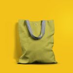 Fashion, accesorii si bijuterii - Femei - Accesorii femei - Genti si rucsacuri femei - Geanta Handmade Tote Basic, Mulewear, Galben Mustar, 43 x 37 cm - Infinity.ro