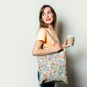 Geanta Handmade Tote Basic, Abstract