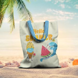 Geanta de Plaja Tote Bag Basic Handmade Original Mulewear, Summer