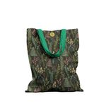 Fashion, accesorii si bijuterii - Femei - Accesorii femei - Genti si rucsacuri femei - Geanta Handmade Tote Basic, Mulewear, Botanic Gradina Bunicii, Multicolor, 43 x 37 cm - Infinity.ro