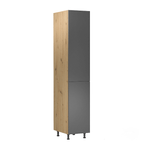Casa si Gradina - Mobilier - Dulapuri si sifoniere - Dulapuri - Dulap alimentar, stejar artizanal / gri mat, dreapta, LANGEN D40SP - Infinity.ro