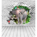 Casa si Gradina - Decoratiuni - Tapet - Fototapet, Elefant in evadare, 250 x 200 cm - Infinity.ro