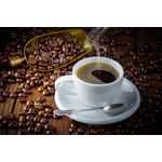 Casa si Gradina - Decoratiuni - Tapet - Fototapet, Compozitie 70 Ceasca si boabe de cafea 2, 250 x 200 cm - Infinity.ro