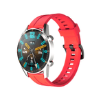 Fashion, accesorii si bijuterii - Barbati - Bijuterii barbati - Ceasuri barbati - Curea din silicon pentru Huawei Watch GT/GT2/GT2 PRO, 46 mm, Line UP, Rosu, MON-BBL5618 - Infinity.ro