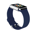 Fashion, accesorii si bijuterii - Barbati - Bijuterii barbati - Ceasuri barbati - Curea din silicon pentru Apple Watch, compatibila cu dimensiunea 42/44 mm, Bleumarin, ALT-BBL4349 - Infinity.ro