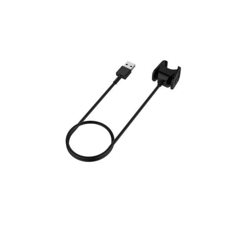 Fashion, accesorii si bijuterii - Barbati - Bijuterii barbati - Ceasuri barbati - Incarcator pentru FitBit, compatibil cu modelele FitBit Charge 3 FitBit Charge 4, FitBit Charge 3 SE, conector USB, Negru - Infinity.ro