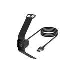 Fashion, accesorii si bijuterii - Barbati - Bijuterii barbati - Ceasuri barbati - Incarcator pentru FitBit, compatibil cu modelele FitBit Charge 3 FitBit Charge 4, FitBit Charge 3 SE, conector USB, Negru - Infinity.ro
