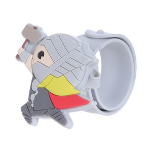 Ceas de mana pentru copii cu Thor, curea silicon, Gri, MNS-BBL3360