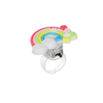 Jucarii, Copii si Bebe - Jucarii si jocuri - Jucarii de rol - Frumusete, bijuterii si accesorii fetite - Inel cu luminite pentru copii, Rainbow, dimensiune reglabia, Multicolor, JMB-BBL7074 - Infinity.ro