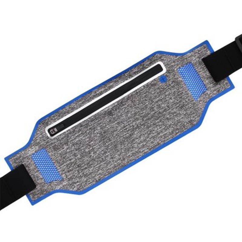 Sport si Outdoor - Echipament Sportiv - Accesorii echipament sportiv - Genti si borsete fitness - Borseta sport pentru alergat cu buzunar telefon si accesorii, centura elastica reglabila, impermeabil, Bleumarin - Infinity.ro