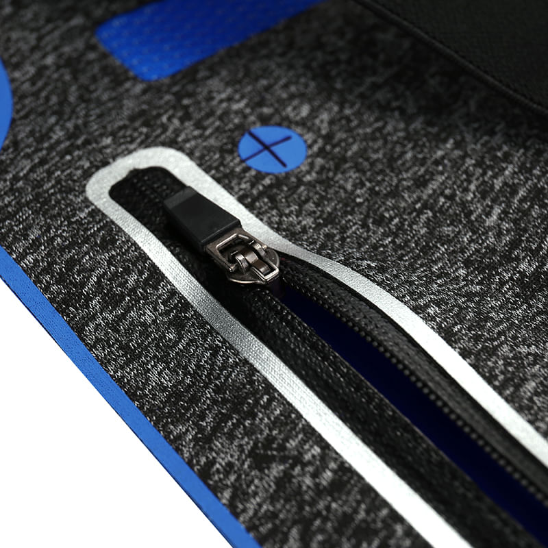 Sport si Outdoor - Echipament Sportiv - Accesorii echipament sportiv - Genti si borsete fitness - Borseta sport pentru alergat cu buzunar telefon si accesorii, centura elastica reglabila, impermeabil, Bleumarin - Infinity.ro