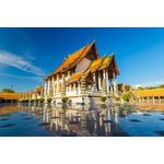 Casa si Gradina - Decoratiuni - Tapet - Fototapet, City 88 Templu Bangkok Thailanda, 300 x 200 cm - Infinity.ro