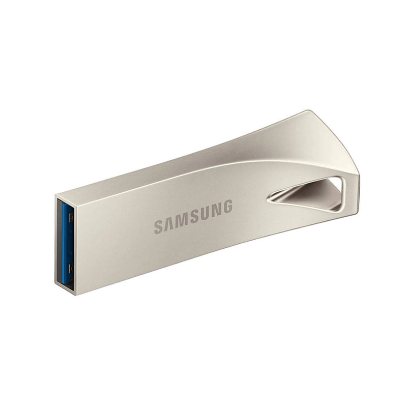 PC, gaming si accesorii - Componente PC - Componente - Hard Disk-uri - Stick Memorie USB Samsung BAR Plus, 128 GB, USB 3.1 Champagne Silver, TLF-BBL7021 - Infinity.ro