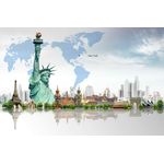 Casa si Gradina - Decoratiuni - Tapet - Fototapet, Monumente - Statuia Libertatii, 300 x 250 cm - Infinity.ro