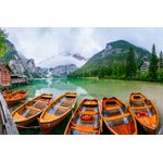 Casa si Gradina - Decoratiuni - Tapet - Fototapet, Natura 158 Barci pe lac, 250 x 150 cm - Infinity.ro
