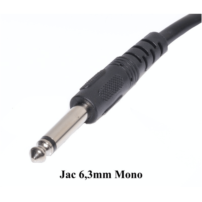 TV, Audio-Video si Foto - Accesorii TV si audio - Cabluri si adaptoare audio - Cablu audio Jack 6.3 mm tata la Jack 6.3 mm tata, 5 m, Negru, AXT-BBL3960 - Infinity.ro